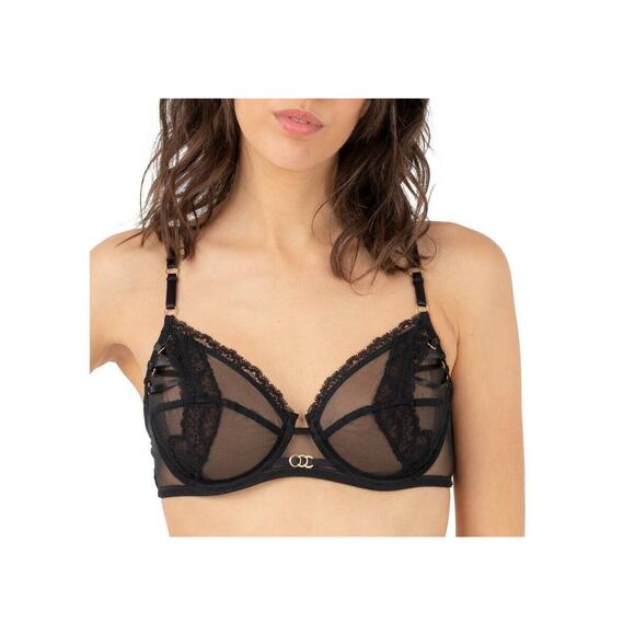 Lise Charmel Nouvel Eros Full Cup Noir Black Size 32E